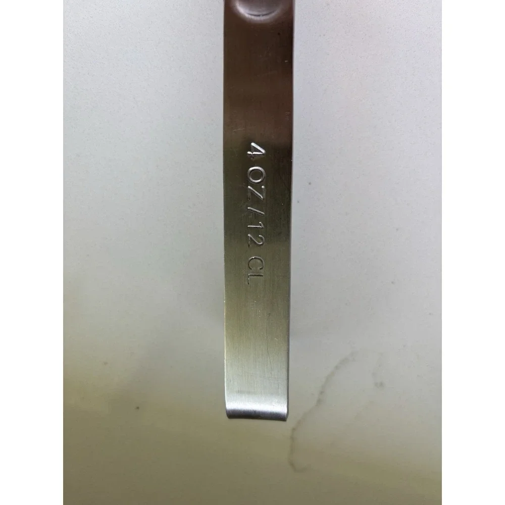 AMCO Rust Proof 18/8 Stainless Steel Ladle 10939 4oz China Vintage Commercial Sz